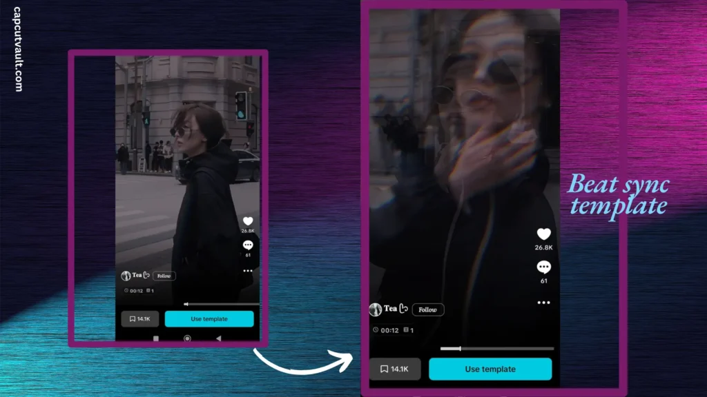 beat sync template of capcut
