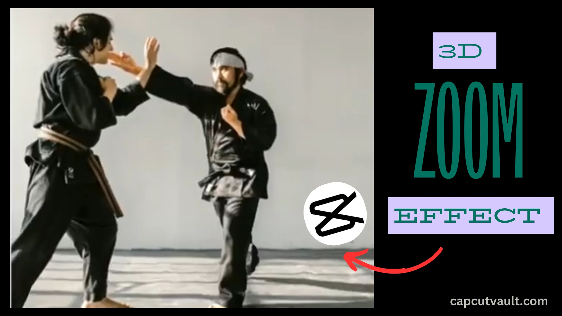 3D Zoom effect of CapCut.